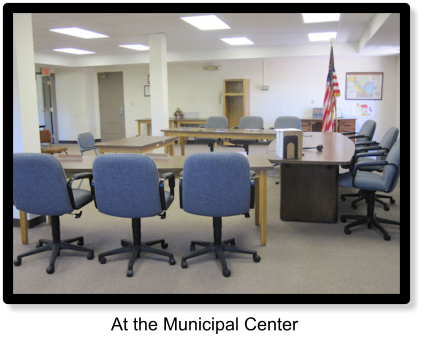 Community Council Room at the Municipal Center
