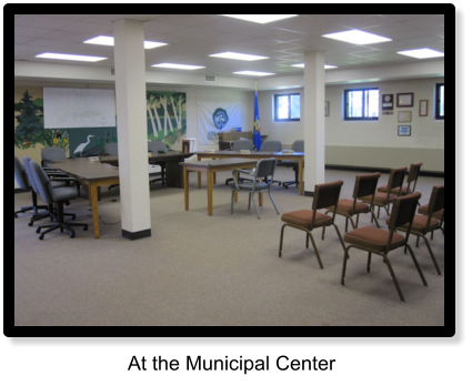 Community Council Room at the Municipal Center